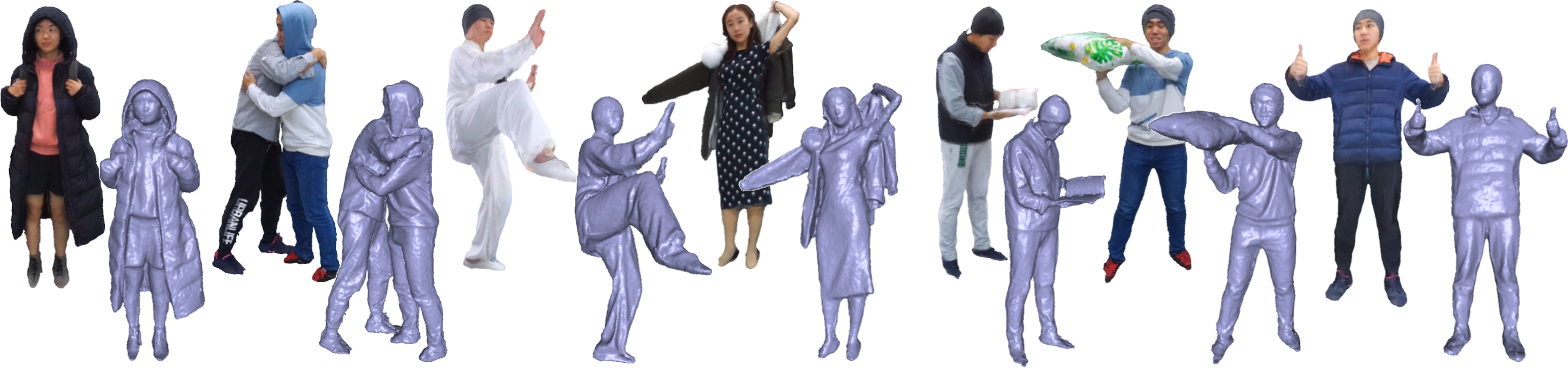 Function4D volumetric capture results in challenging scenarios