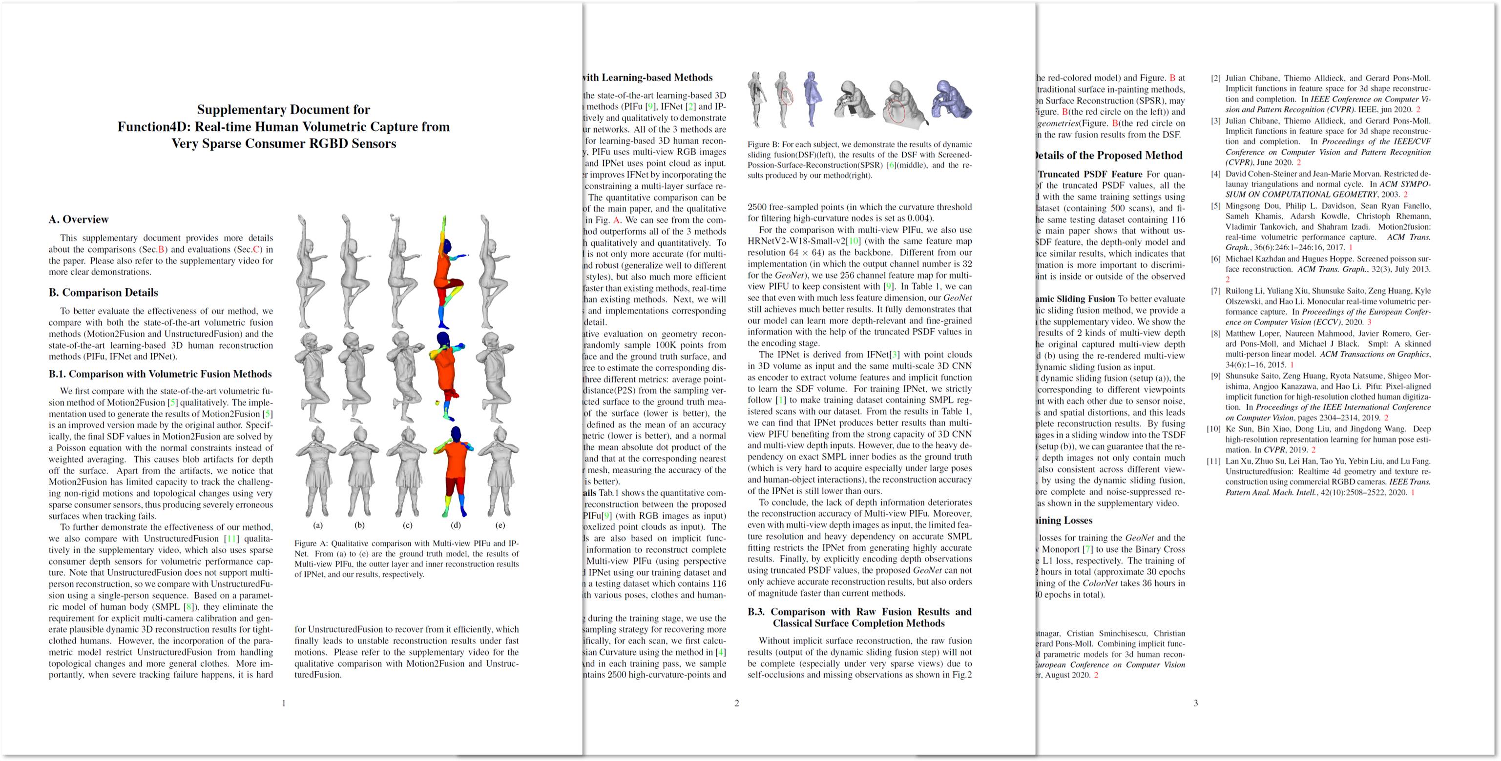 Download the Function4D supplementary material (PDF)