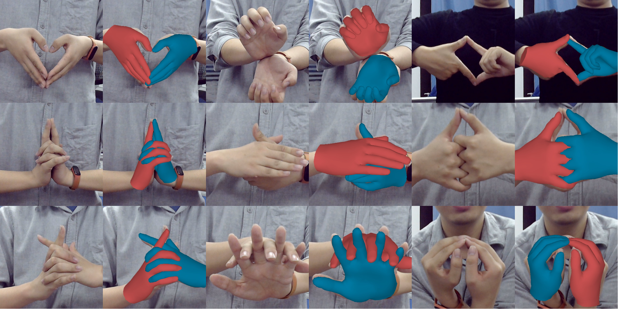 IntagHand reconstructions of interacting hands in real-world RGB images